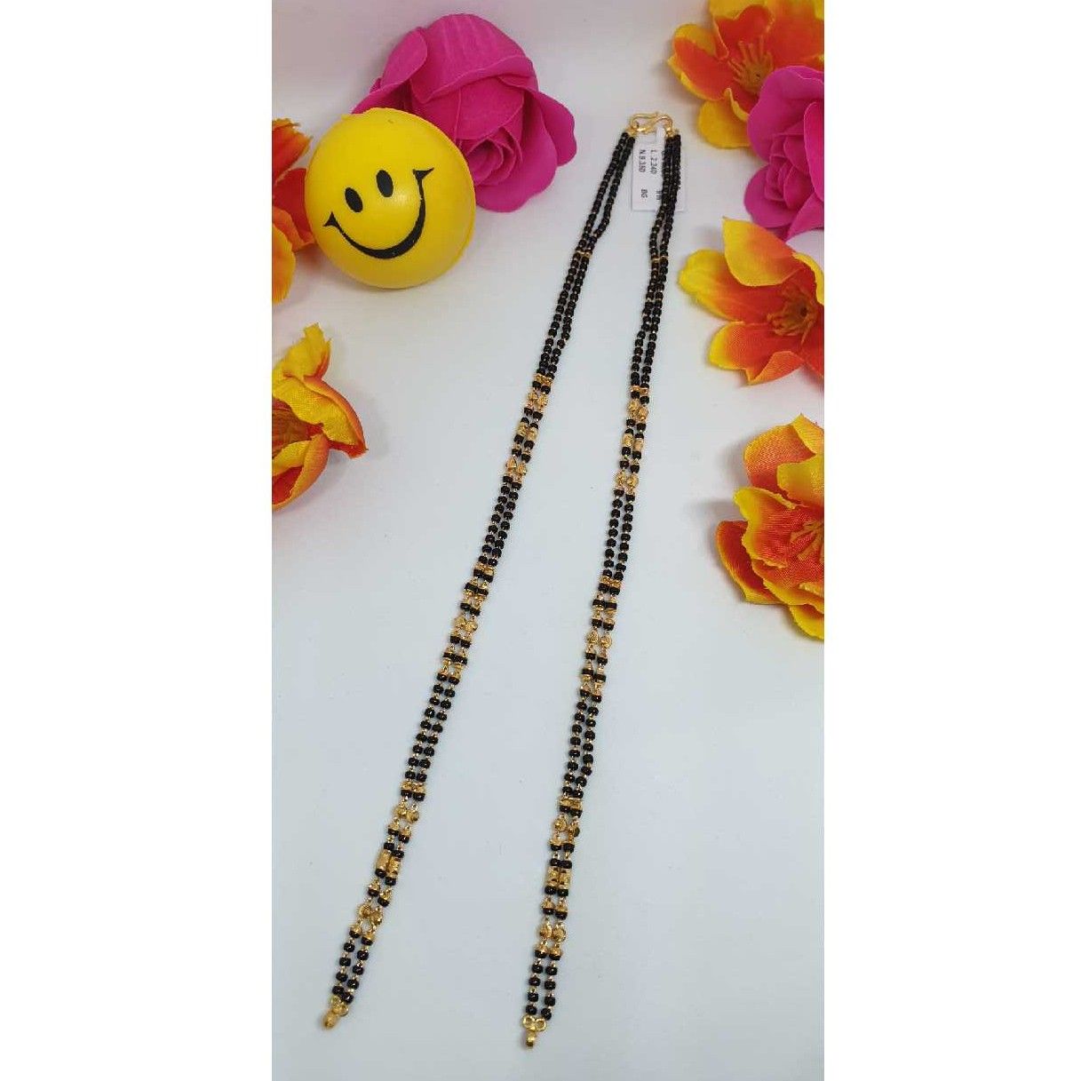 916 Gold Hallmarked Fancy Mangalsutra Ser