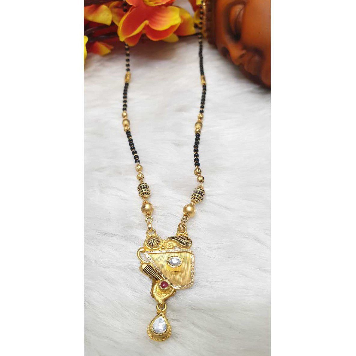 22KT Gold Fancy Mangalsutra