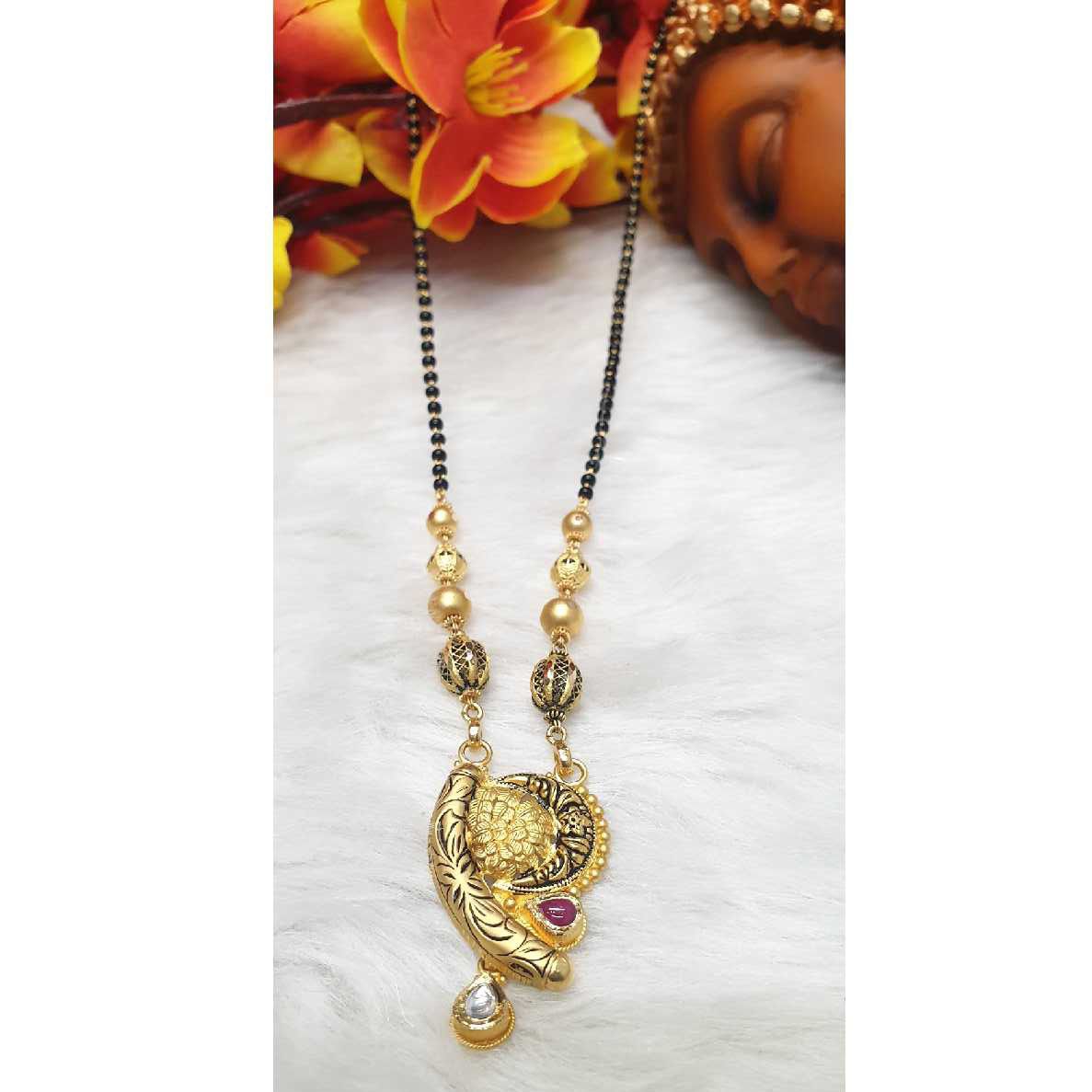 916 Gold Antique Mangalsutra