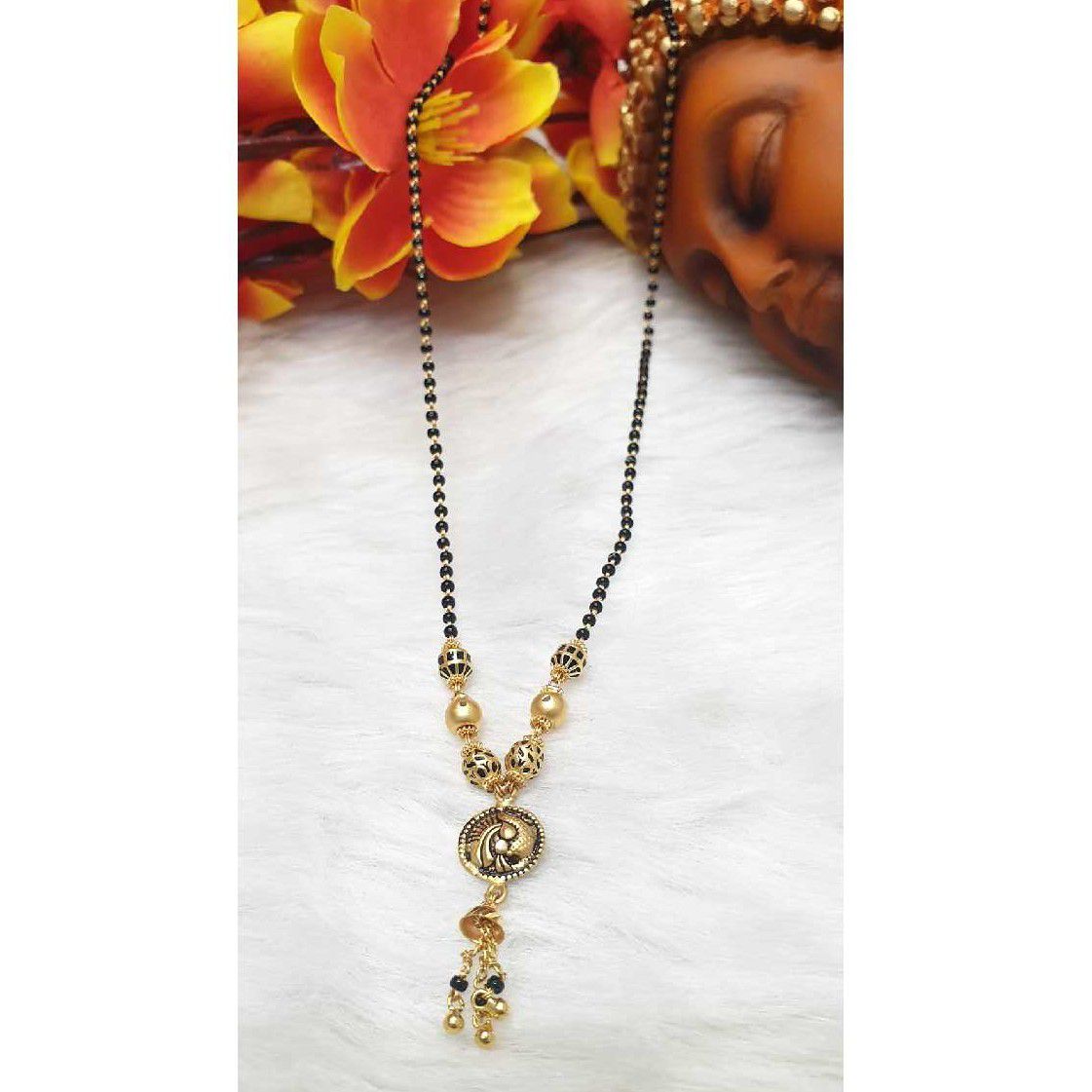 22KT Gold Stylist Dokiya Mangalsutra