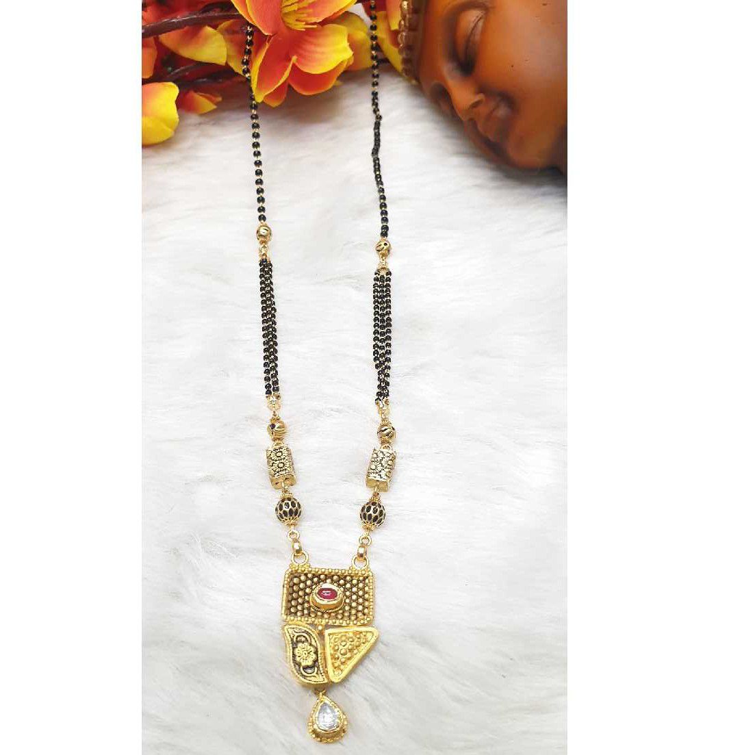 916 Gold Light Weight Dokiya Mangalsutra