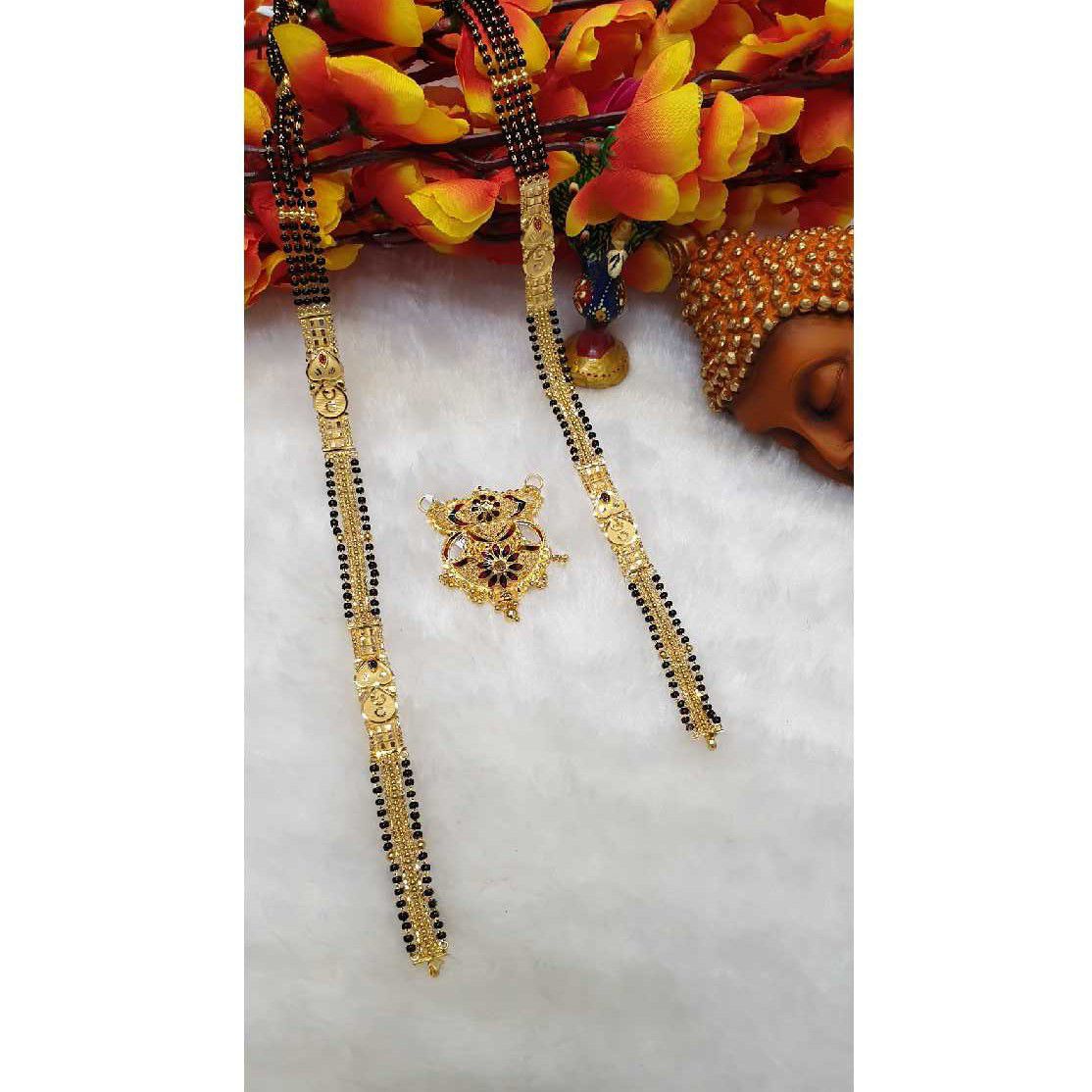 916 Antique Gold Heavy Mangalsutra
