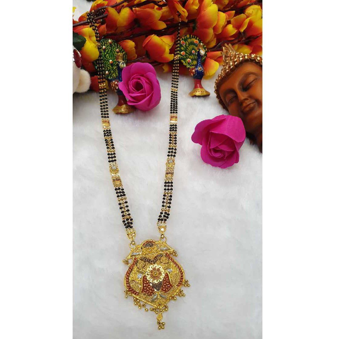22KT Hallmarked Gold Heavy Mangalsutra