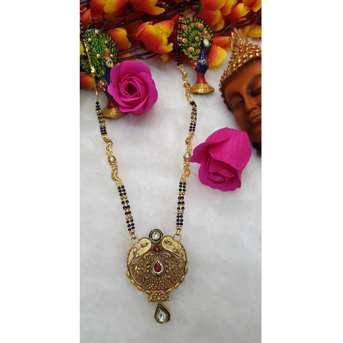 916 Gold Heavy Antique Mangalsutra