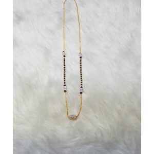 916 Yellow Gold Exclusive Gold Dokiya Mangalsutra