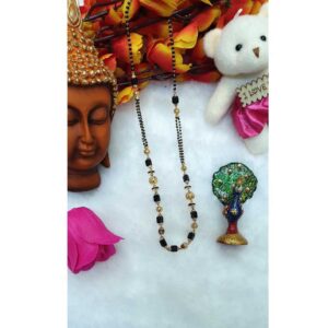 916 Gold Stylish Dokiya Mangalsutra