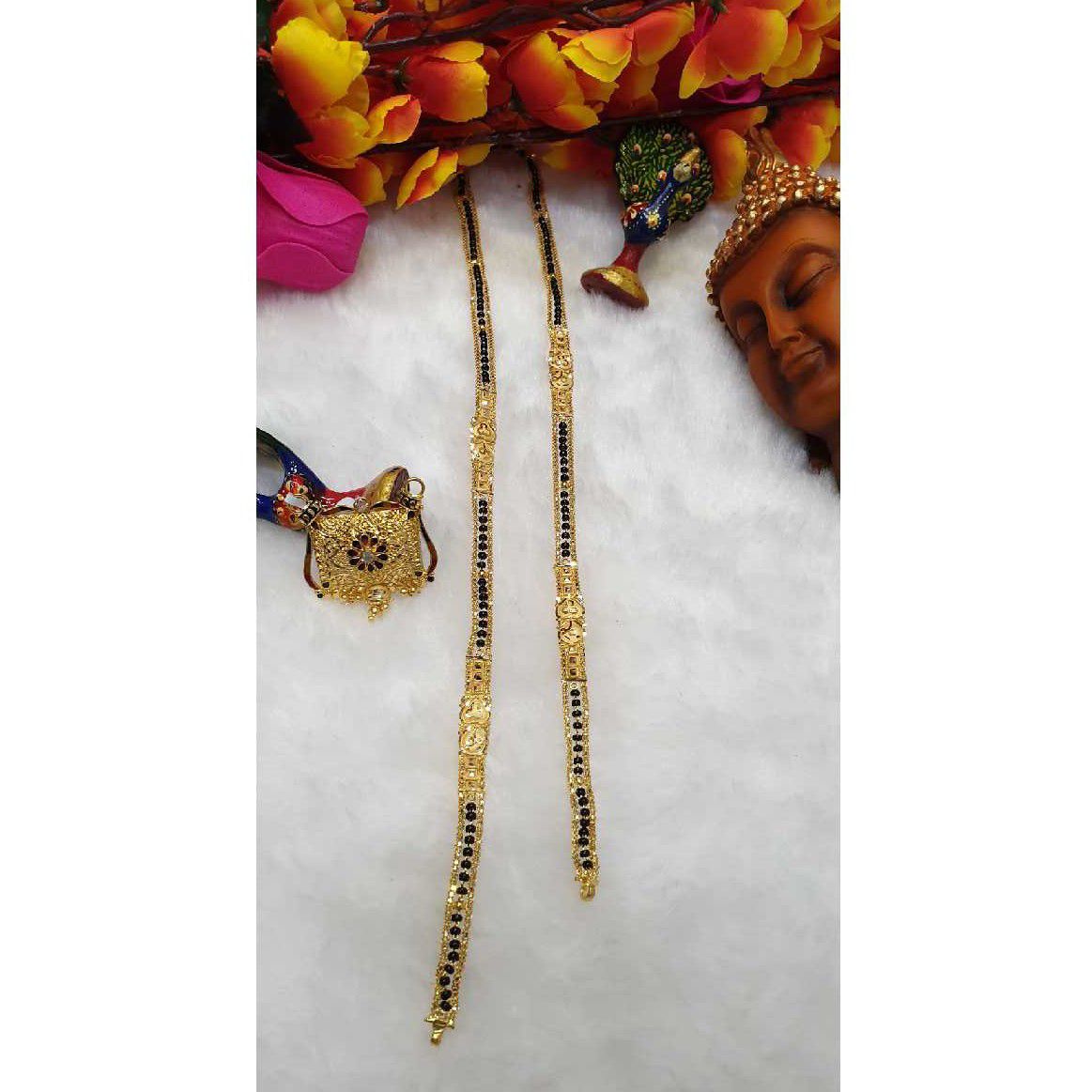 916 Gold Kalkatti Mangalsutra Ser