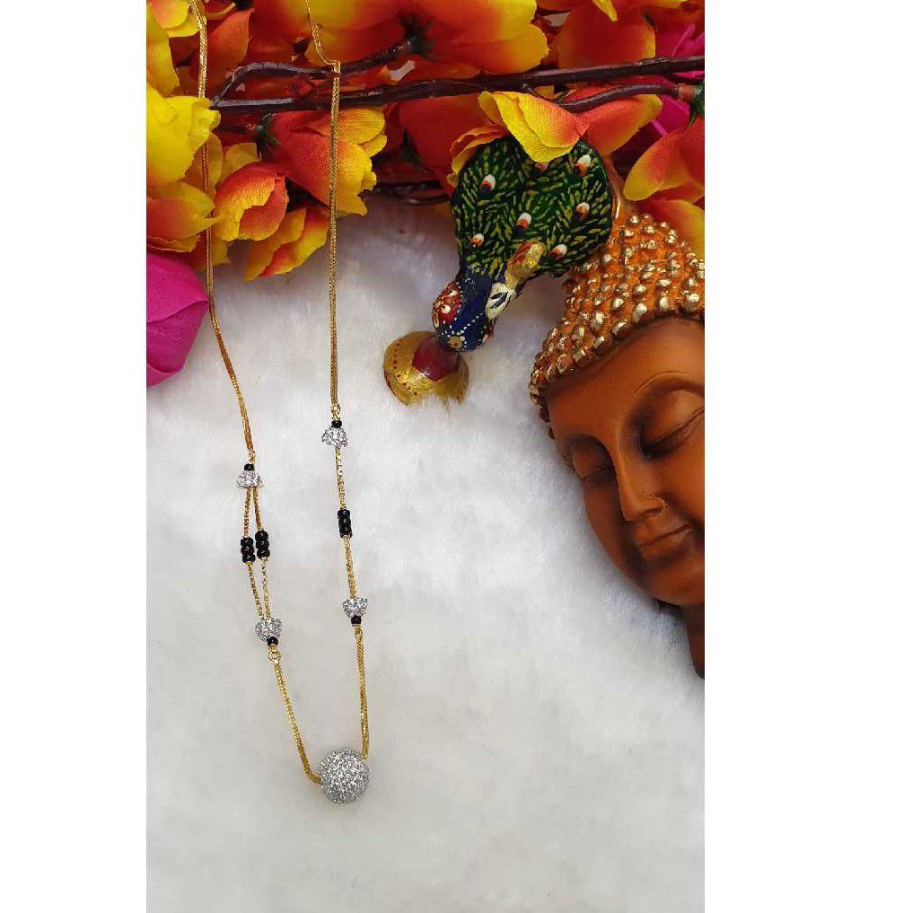 916 Gold Casting Mangalsutra Dokiya