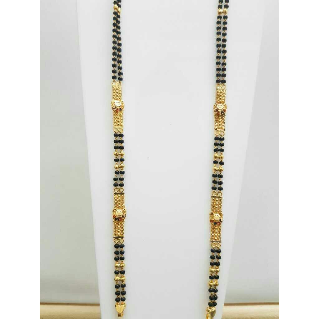 22K/916 Gold Double Line Mangalsutra
