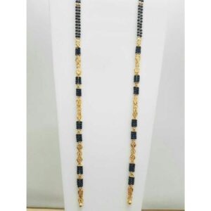 22K/916 Gold Double Line Fancy Mangalsutra