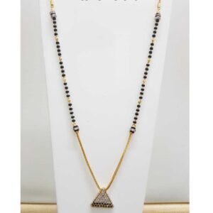 22K/916 Gold triangle pendent mangalsutra