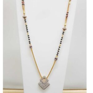 22K/916 Gold fancy cz Mangalsutra