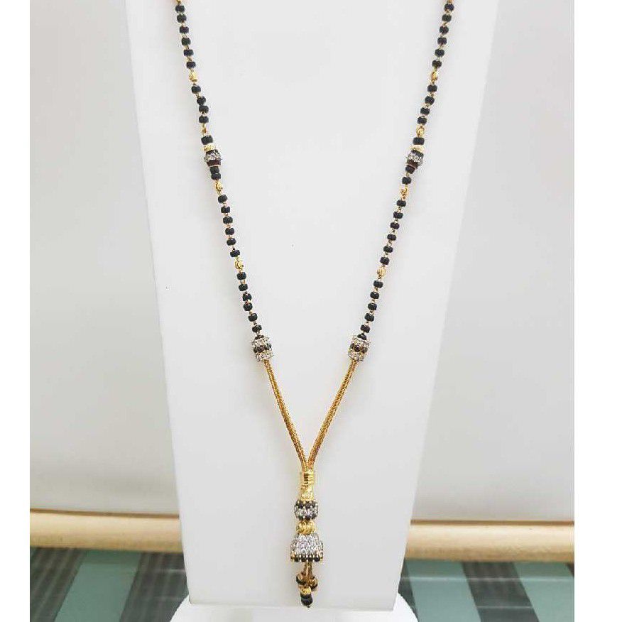 22K/916 Gold half chain and half mangalsutra