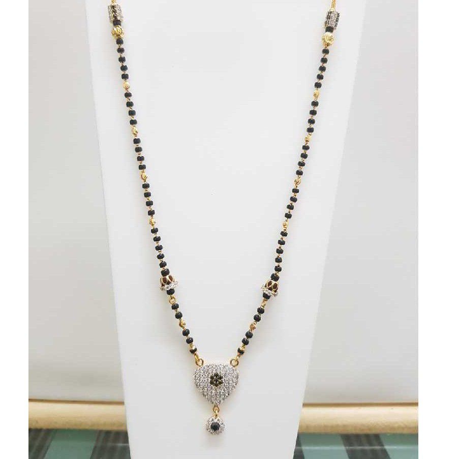 22K/916 Gold fancy heart mangalsutra