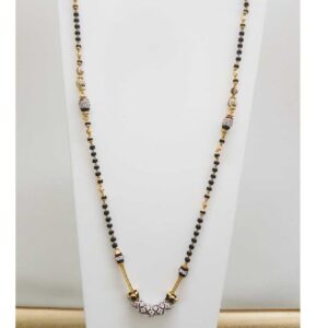 22KT Gold fancy Ladies  Diamond mangalsutra
