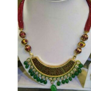 Fancy Ladies Ad Necklace