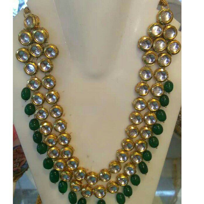 Fancy Kundan Cz Necklace