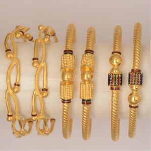 916 Gold Fancy Kadli Bangle