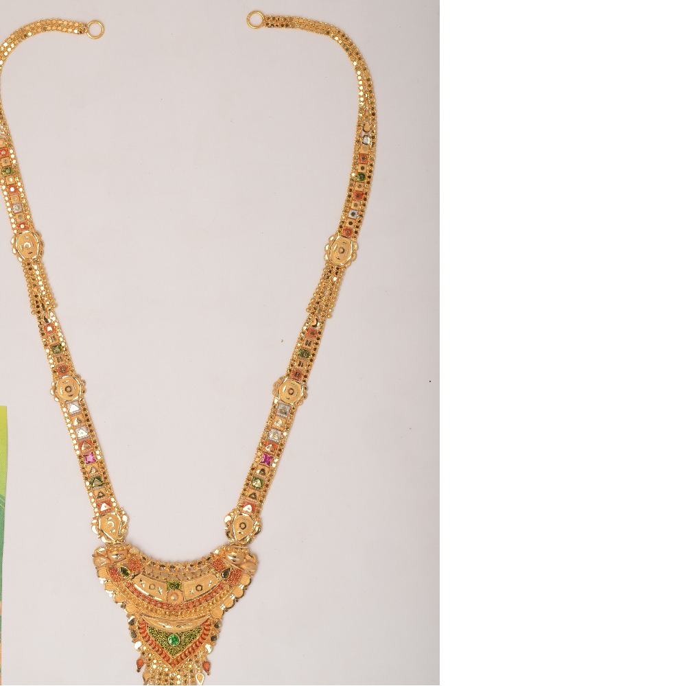 22kt Gold fancy Full Bridal Necklace