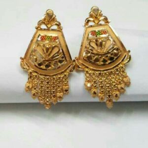 22kt Gold Designer Ladies Butti