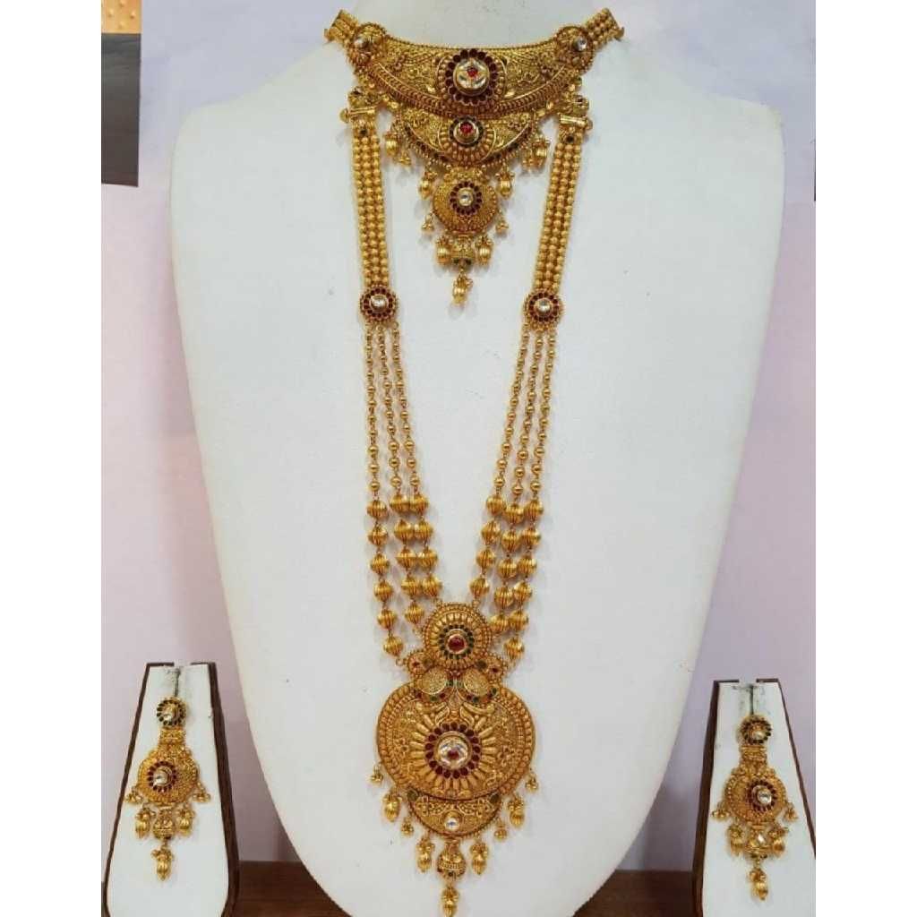 22KT Gold Classic Necklace Set
