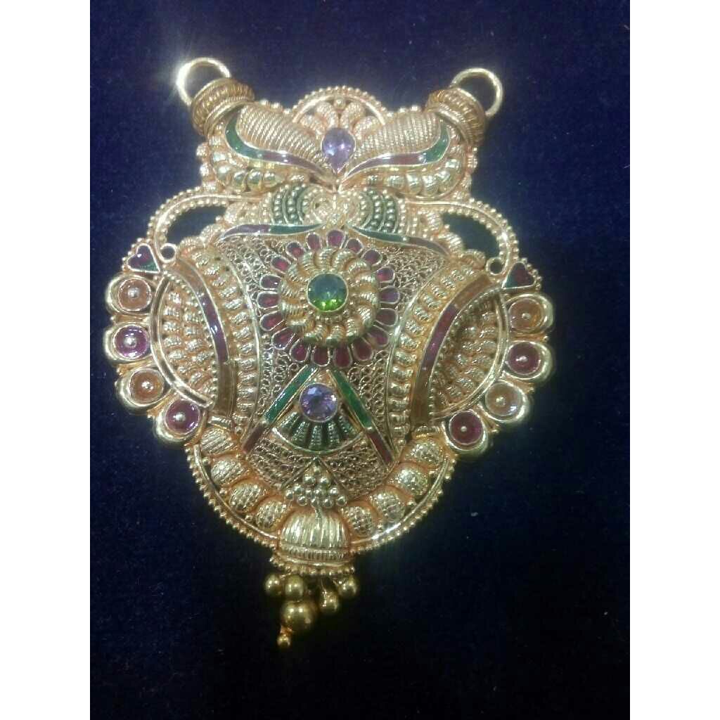 916 Gold Classic Ladies  Pendant