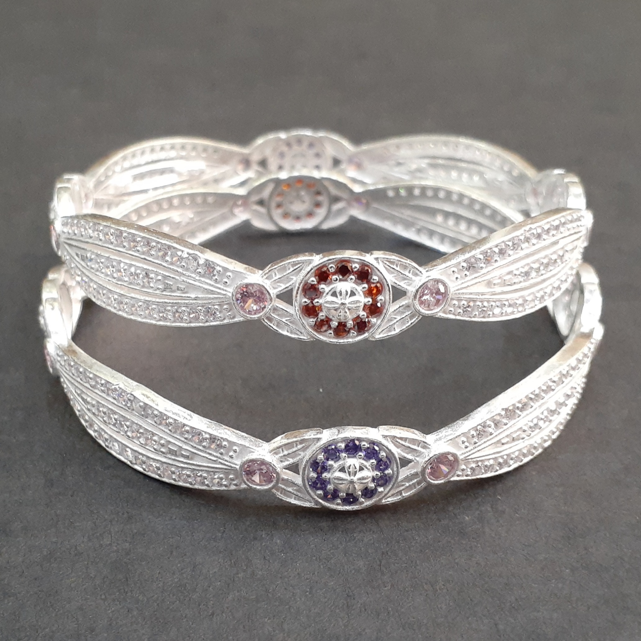925 micro stone silver Vacuum patla