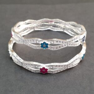 Beautiful 925 micro Silver bangles