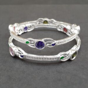 Light weight 925 silver bangle