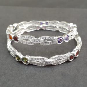 Sterling silver bangle