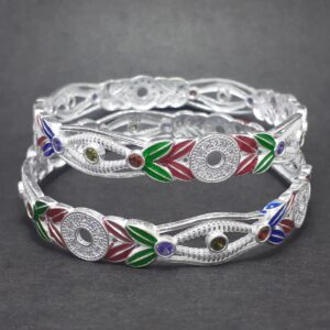 92.5 micro Silver Bangles kada