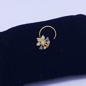 Gold Fancy Casting Nosepin