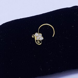 Gold mini nosepin