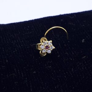Gold Fancy 7 nag Nosepin