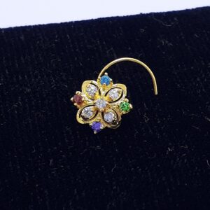 Gold Fancy Casting Nosepin