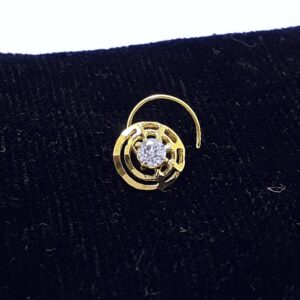 Gold Solitaire Nosepin