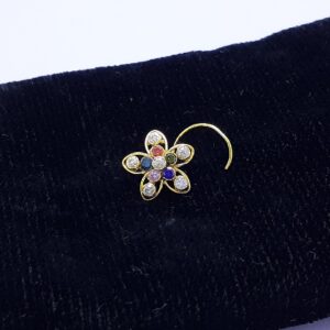 Gold nosepin