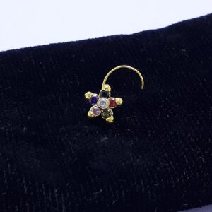 Gold nosepin
