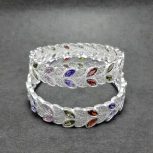 Silver bangle
