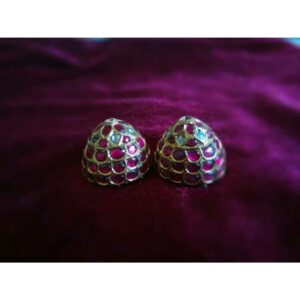 999 Gold Antique Round Shape Earring