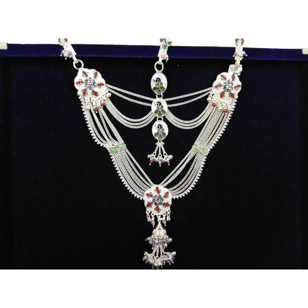 Fancy Silver Waist Belt For Ladies