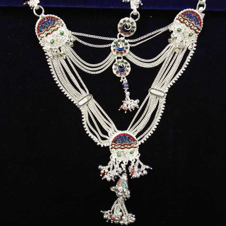 Designer Stylish Silver Waist Belt