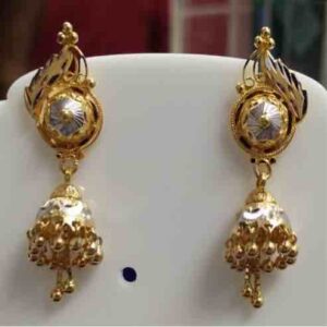 22k/916 Attractive gold earrings