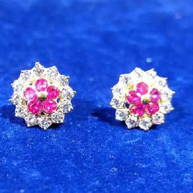 22k Stylish Gold Earrings