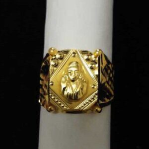 22k/916 Classic Gents Gold Ring