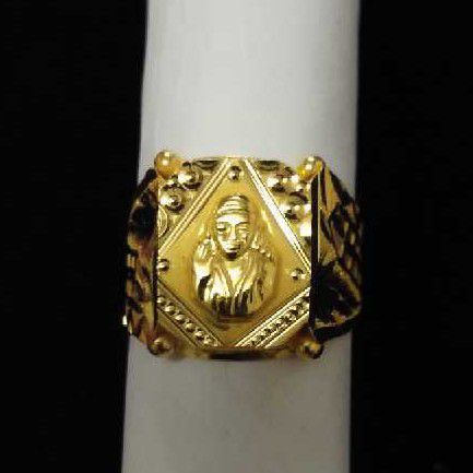 22k/916 Classic Gents Gold Ring