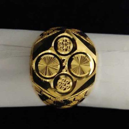 22k/916 Plain Gold Gents Ring