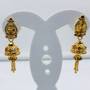 22k/916 Stylish Ladies Gold Earrings