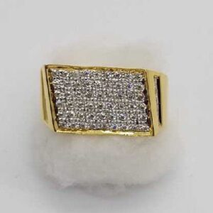 22k916 Classic Gents Casting Ring