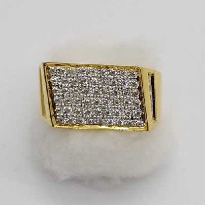 22k916 Classic Gents Casting Ring